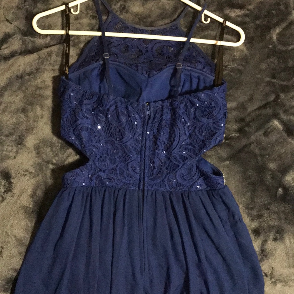 Beautiful Blue Prom Dress - Picture 8 of 9